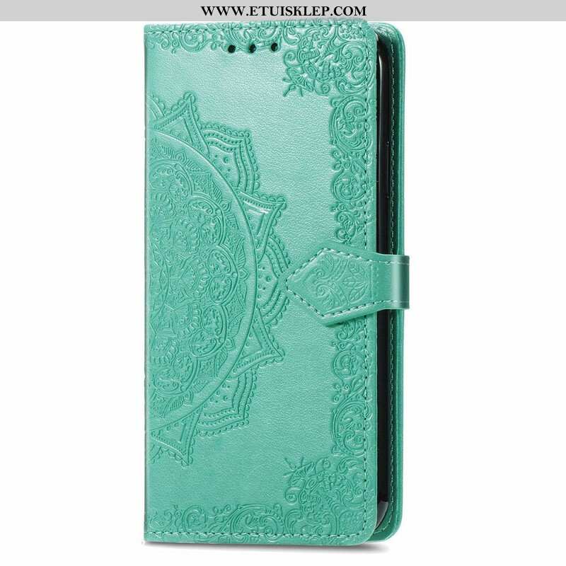 Etui Folio do iPhone 13 Mini Średniowiecze Mandali